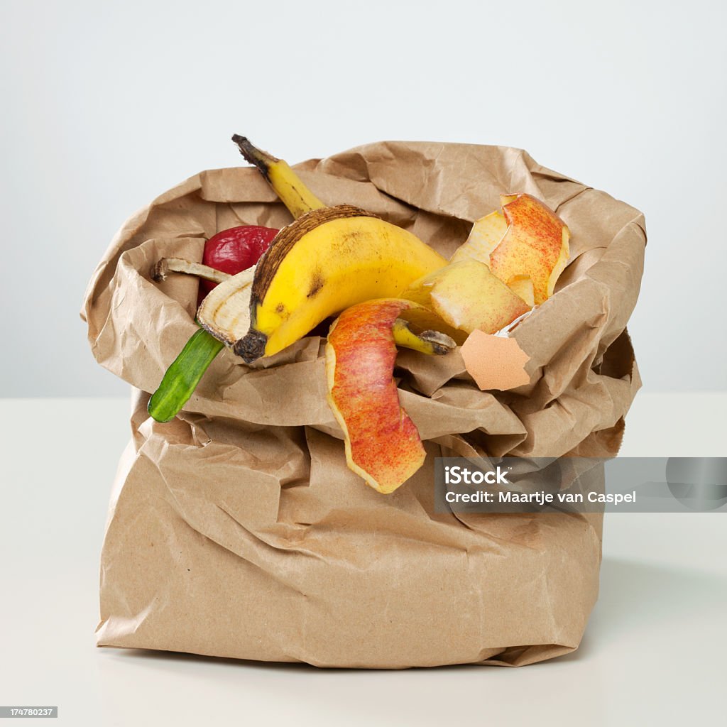 Recycle Concept Series - Organic Waste Recycle Concept Series - Gray,  Organic Waste Garbage Stock Photo