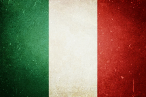 Flag of Italy. Textures added.