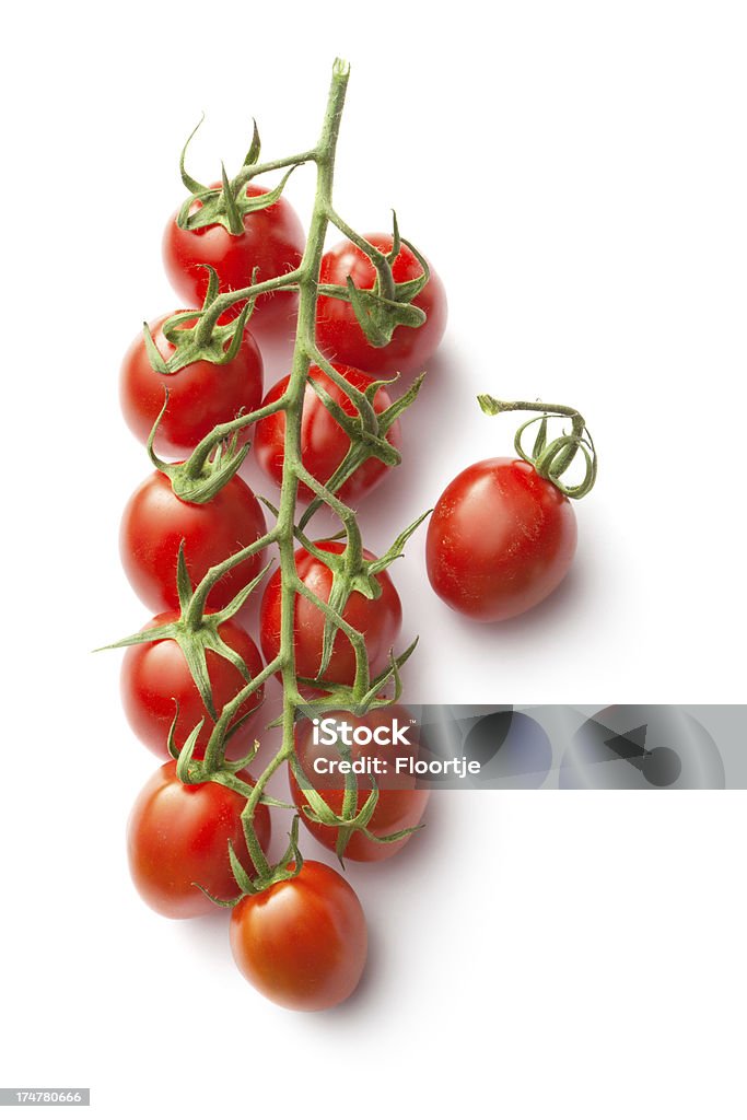 Legumes: Tomate cereja - Foto de stock de Figura para recortar royalty-free