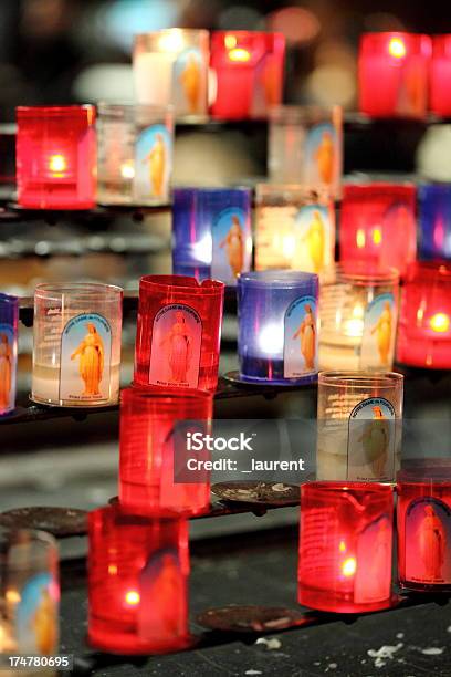 Kerze Notre Dame Deflorence Stockfoto und mehr Bilder von Lyon - Lyon, Lichtquelle, Party