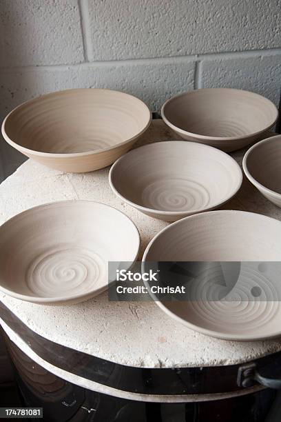 Pottery Studio Stock Photo - Download Image Now - Art And Craft, Bowl, Ceramics