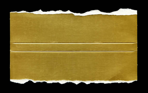 istock Cut or torn paper background textured isolated 1747811059