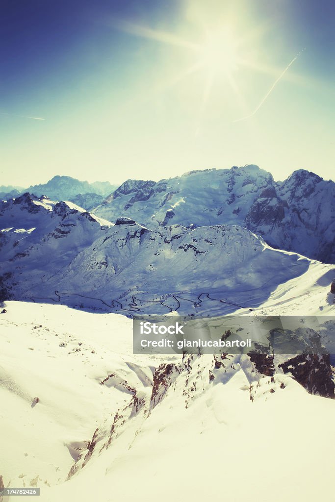 montagna - Foto stock royalty-free di Alpi