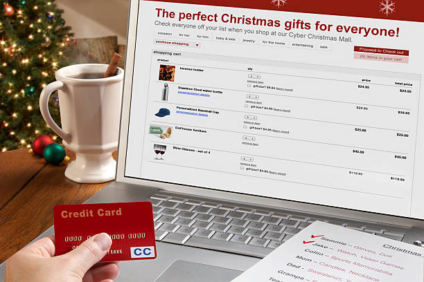 istock Cybershopping for Christmas 174782645