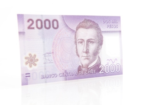 Polish currency on a white background arranged in a pattern. Illustrates cash flow and business