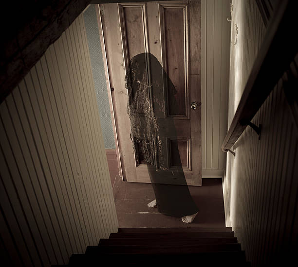 istock Ghost Woman in Black 174782698