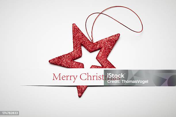 크리스마스 카드레드 스타 리본에 대한 스톡 사진 및 기타 이미지 - 리본, 반짝이, 0명