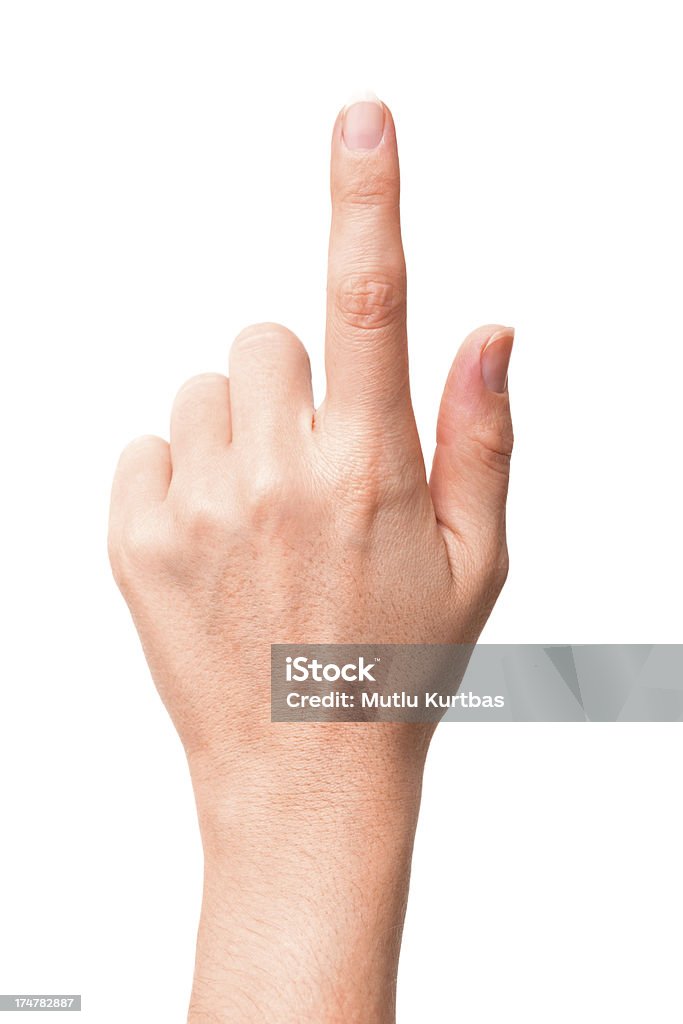 Finger - Lizenzfrei Berühren Stock-Foto