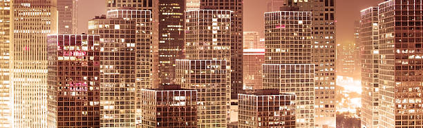 Beijing Central Business district buildings skyline, China cityscape