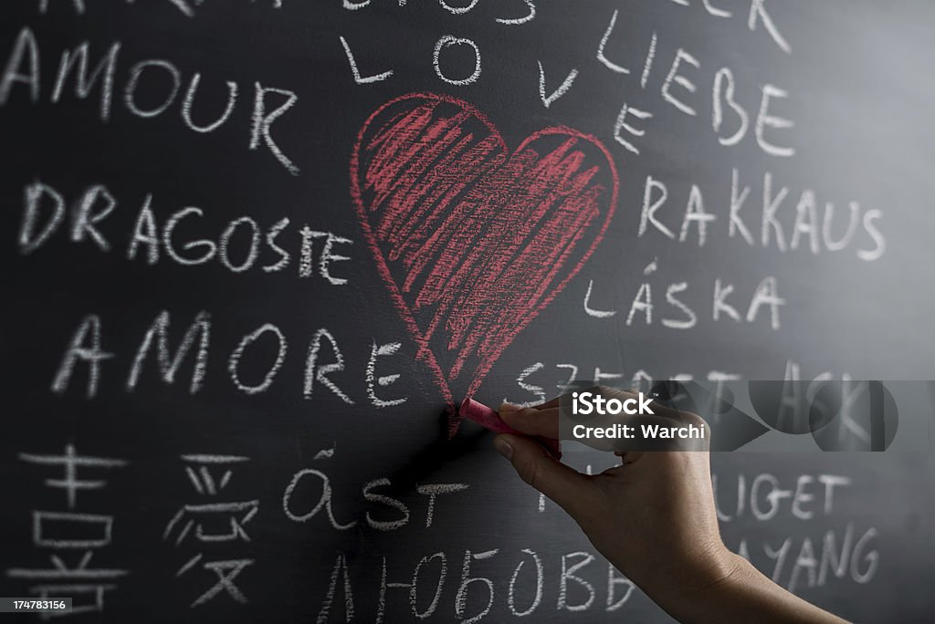 Amor en varios idiomas - Foto de stock de Amor - Sentimiento libre de derechos