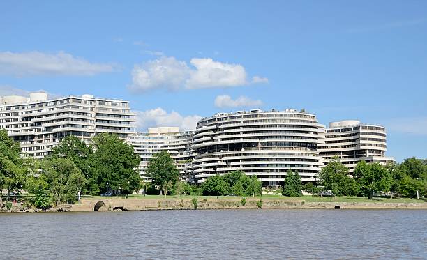 watergate - richard nixon imagens e fotografias de stock