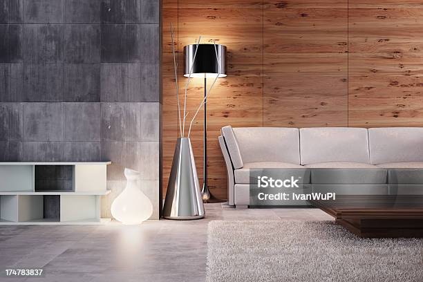 Interior Stock Photo - Download Image Now - Living Room, Modern, Interior Decor