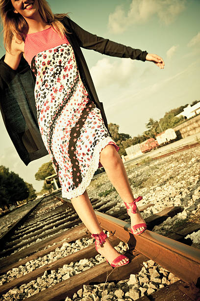 istock Girl on the Rails 174783937