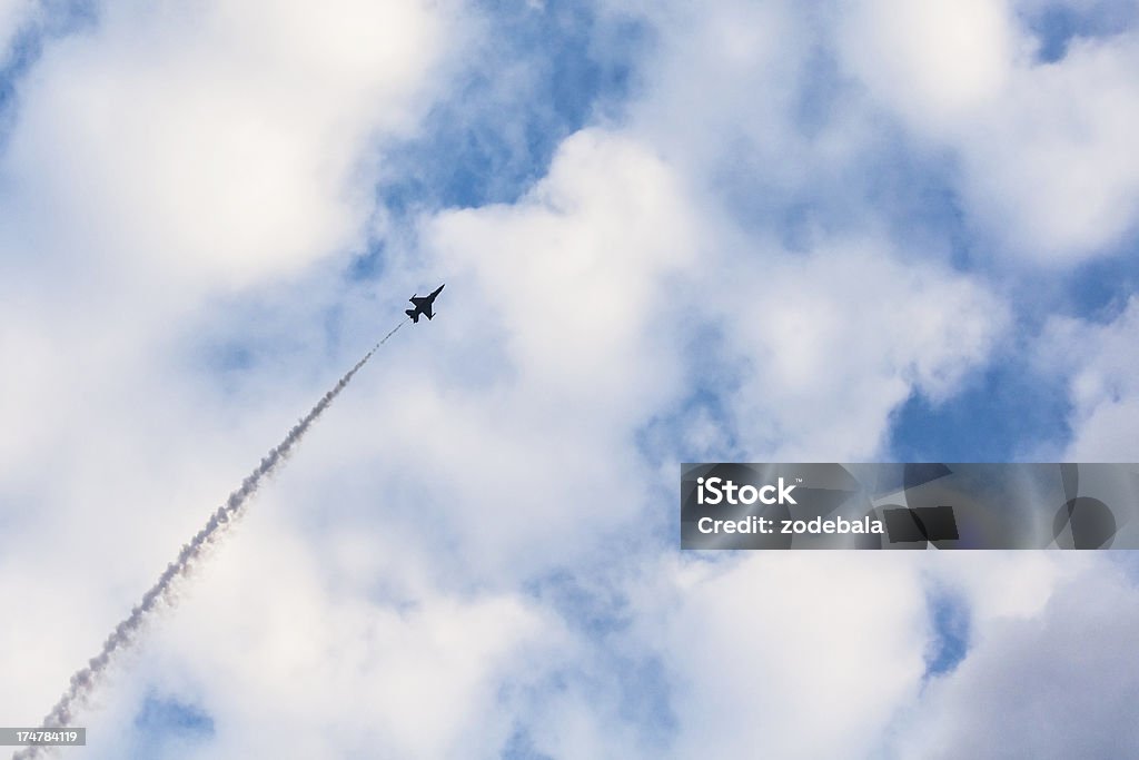 전투기 in the Sky - 로열티 프리 Airshow 스톡 사진