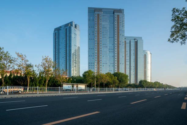 istock Highway and city modern architecture in Chongqing,china 1747846327