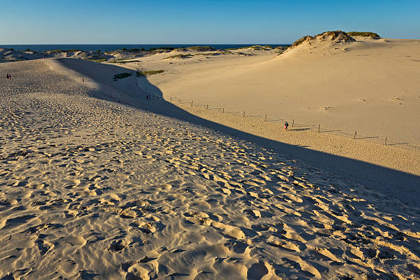istock Sunset over desert dunes, Poland 174784829