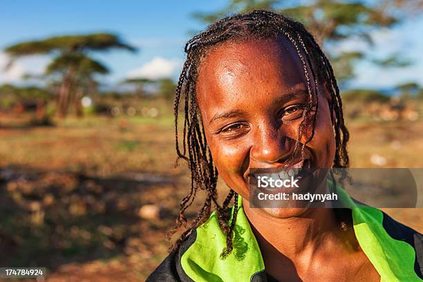 Porträt Der Jungen Frau Von Borana Äthiopien Afrika Stockfoto und mehr Bilder von Afrika