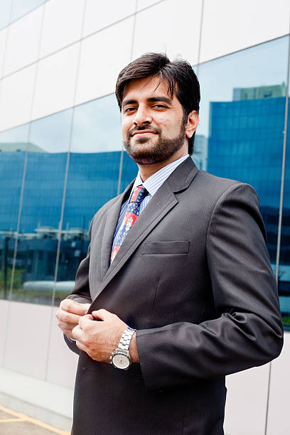 istock Cheerful friendly Confident Young Indian Businessman 174785098