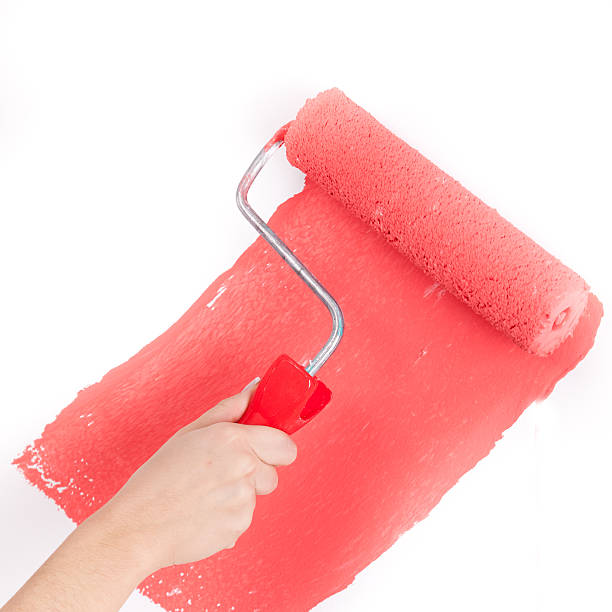 istock Painting a wall in red 174786245