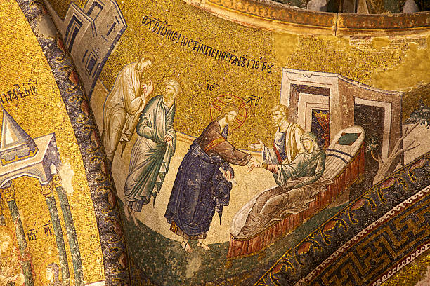 istock Mosaics in Chora Church (Kariye Museum). Istanbul. 174786604