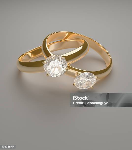 ダイヤモンドリング絡み合う Xl - 結婚指輪のストックフォトや画像を多数ご用意 - 結婚指輪, 指輪, 二つ