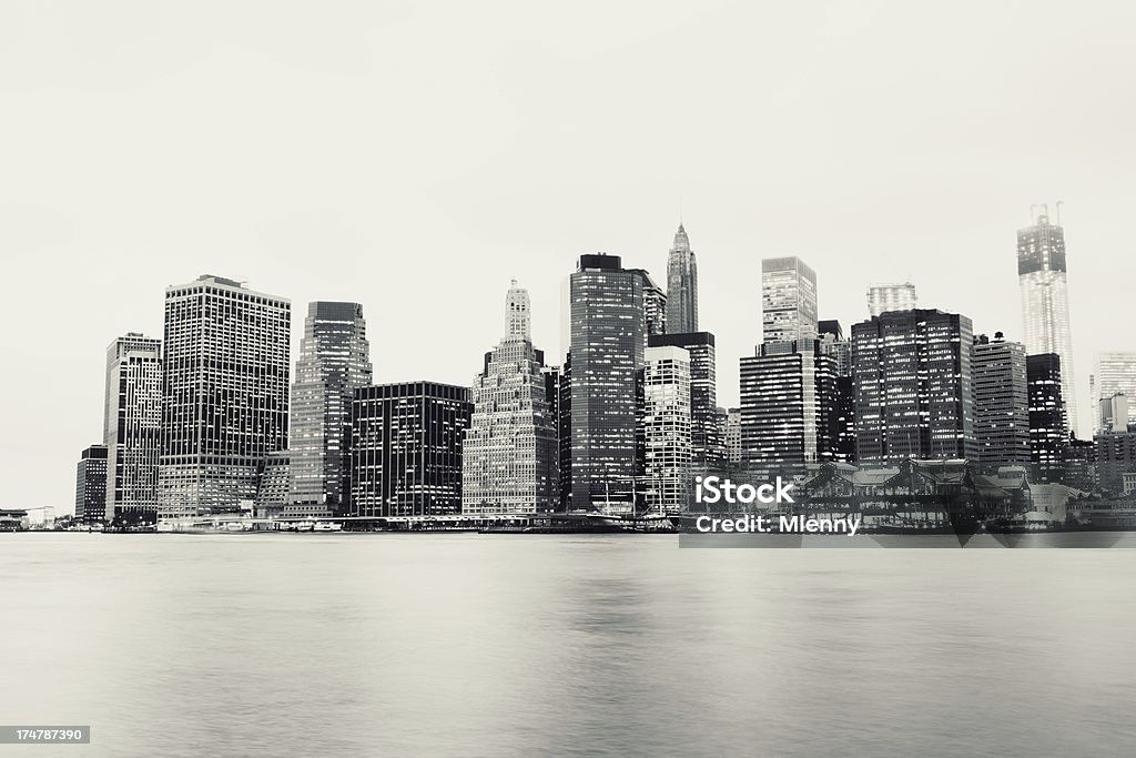 Черный и белый Нью-Йорк - Стоковые фото Американская культура роялти-фри