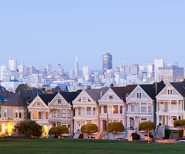 istock San Francisco Alamo Square City Skyline USA 174787618