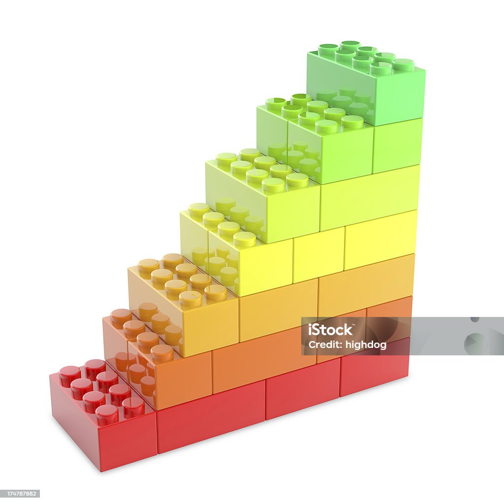 Efficienza energetica - Foto stock royalty-free di Gradino