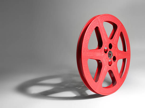 istock Film Reel on Grey with Shadow 174788040