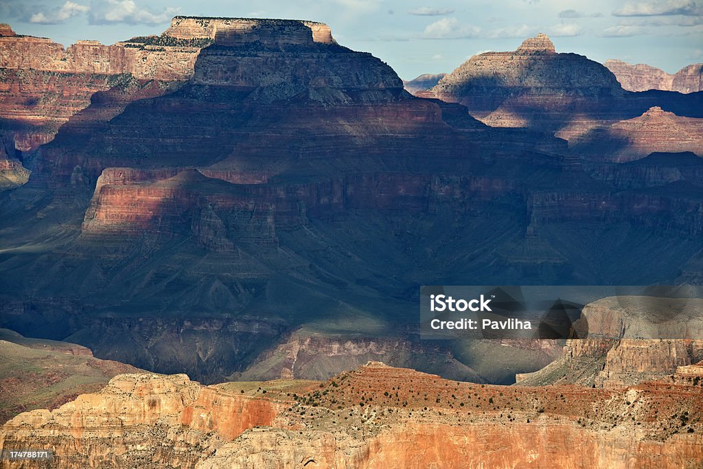 Cień na Wielki Kanion Arizona USA - Zbiór zdjęć royalty-free (Ameryka)