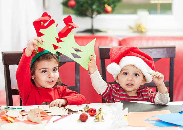 istock Children making Christmas cards 174788273