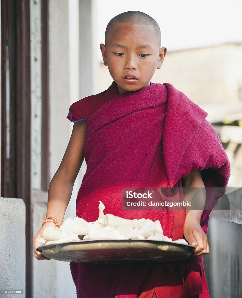 Little Monk - Foto de stock de Asiático e indiano royalty-free