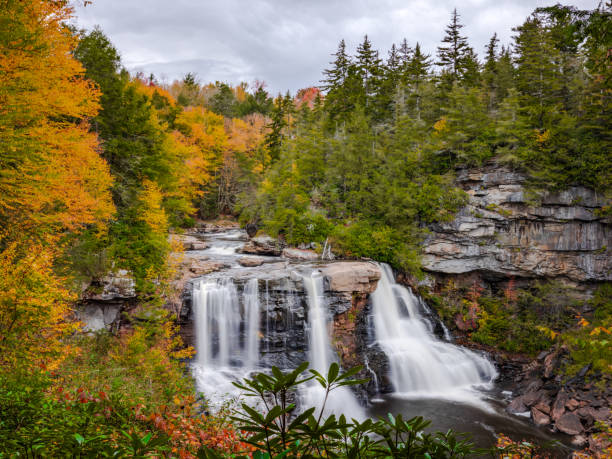 istock Blackwater Falls: Autumn's Majestic Cascade in WV 1747892172