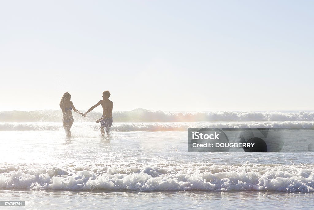 Strand-Urlaub - Lizenzfrei Aktiver Lebensstil Stock-Foto