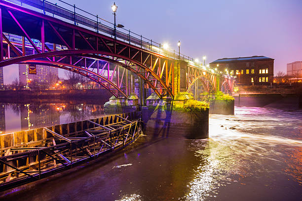 istock Victorian Tidal Weir and Pipe Bridge, Glasgow 174790432