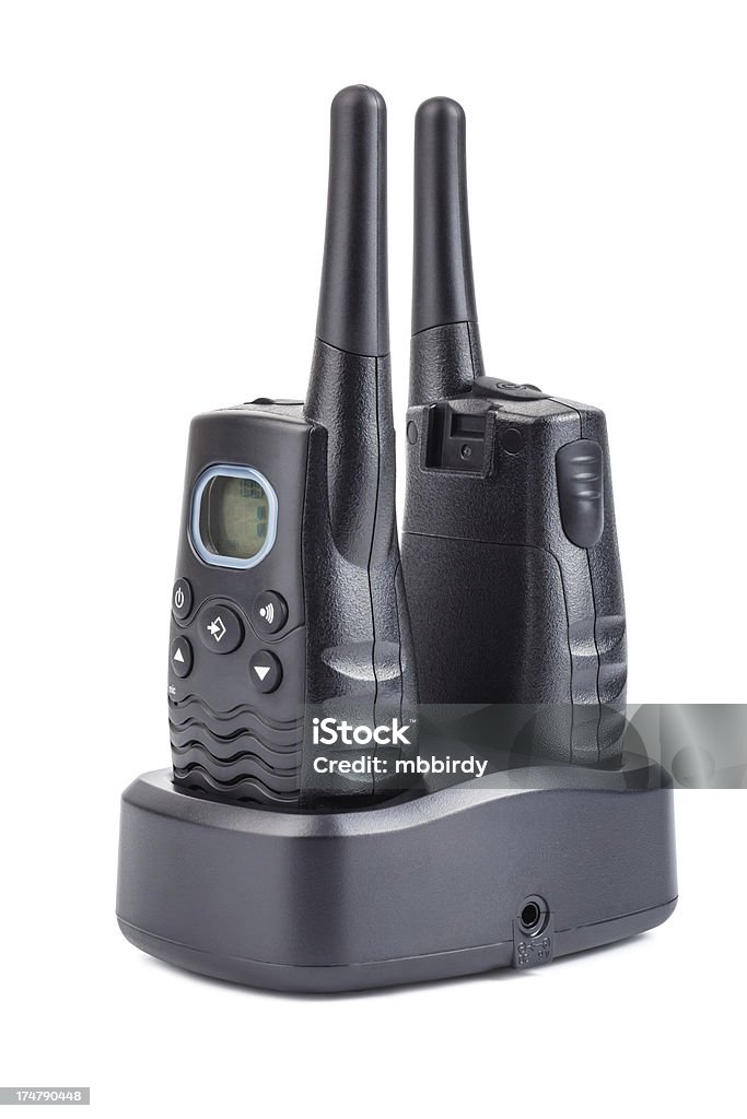 Walkie-talkies WT87, Aislado en blanco, con trazado de recorte - Foto de stock de Antena - Aparato de telecomunicación libre de derechos