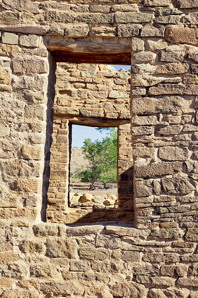 아즈텍 유적지 국립 천연 기념물 - aztec ruins national monument anasazi anasazi ruins dry 뉴스 사진 이미지