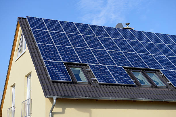 istock New solar panels on the roof 174790799
