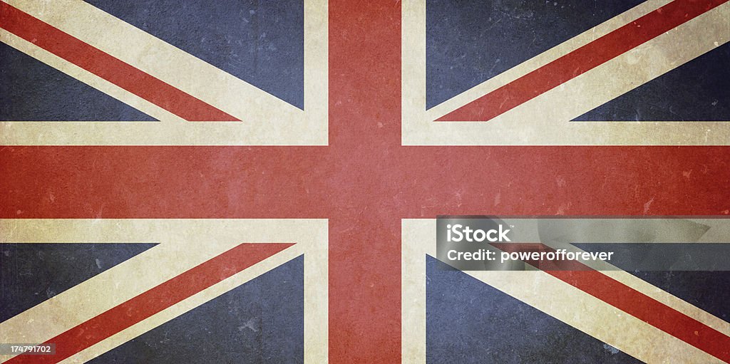 Flagge von Großbritannien - Lizenzfrei Britische Flagge Stock-Foto