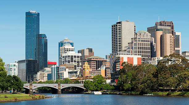 istock Melbourne City Skyline and Yarra River in Australia 174791736