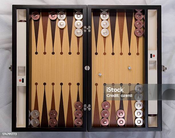 Backgammon Stock Photo - Download Image Now - Backgammon, Board Game, Box - Container