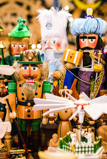 istock Nutcrackers at Christmas Market in Germany 174791859