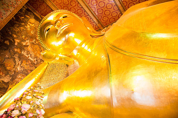 istock Reclining buddha within the Wat Pho in Bangkok Thailand. 174791879