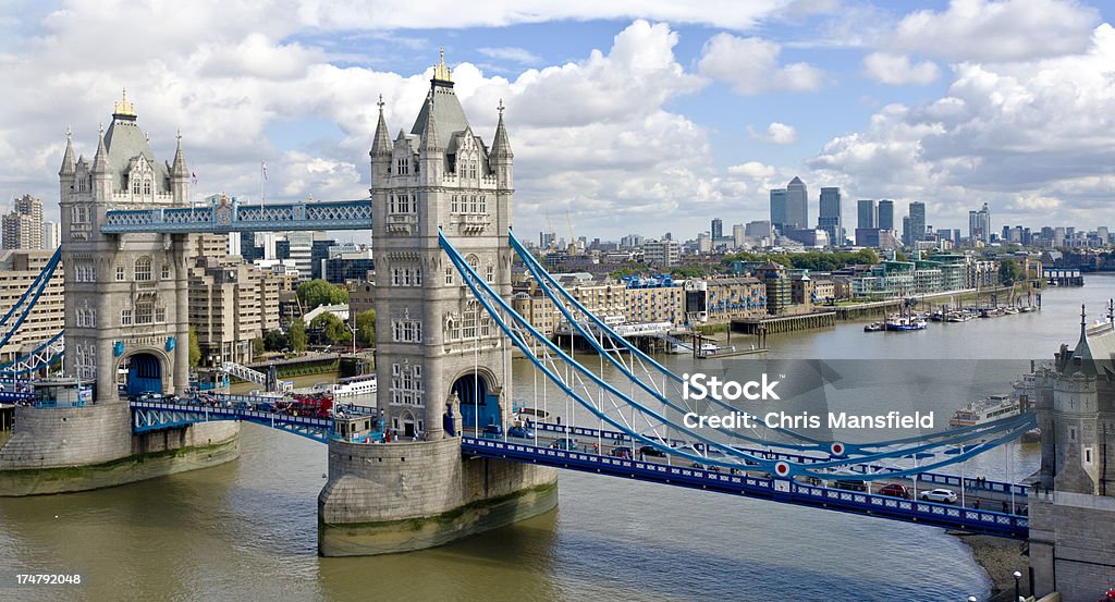 Tower Bridge, Londra - Foto stock royalty-free di Ambientazione esterna