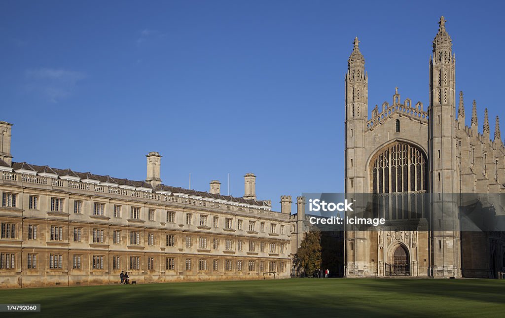 King's College, Cambridge, Wielka Brytania - Zbiór zdjęć royalty-free (King's College Chapel)