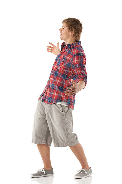 istock Profile of a young man gesturing 174792866