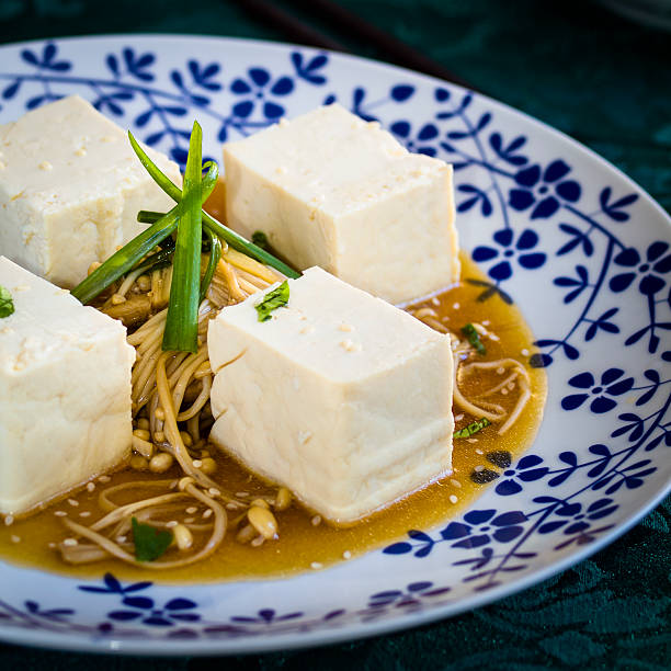 Tofu&mushroom salad