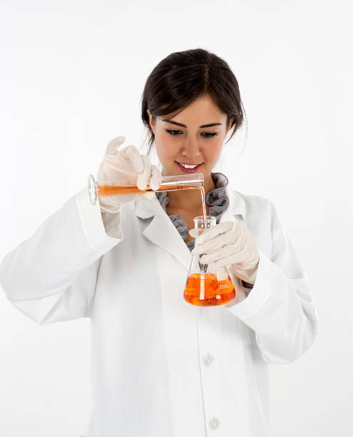 химиков, работающих - laboratory test tube student scientist стоковые фото и изображения