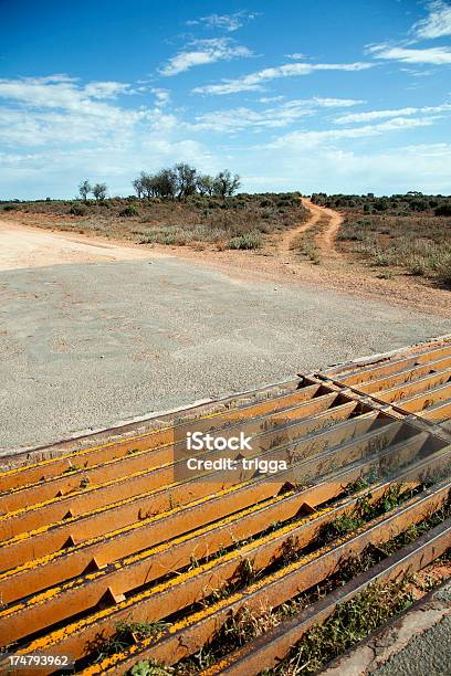 Cattle Grid In Outback Australia Stock Photo - Download Image Now - Agriculture, Arid Climate, Australia