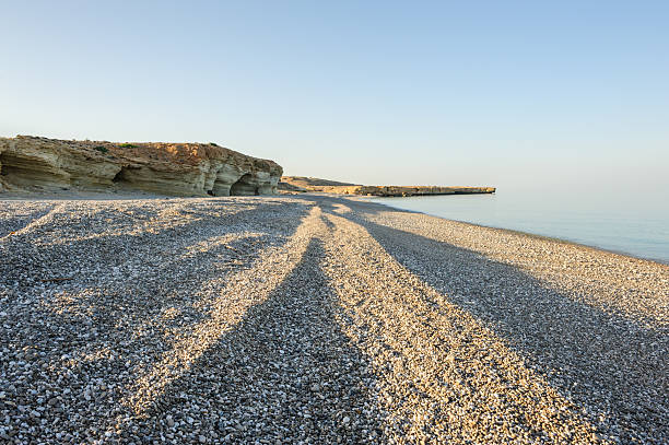 tiwi-strand bei sonnenuntergang - tiwi stock-fotos und bilder